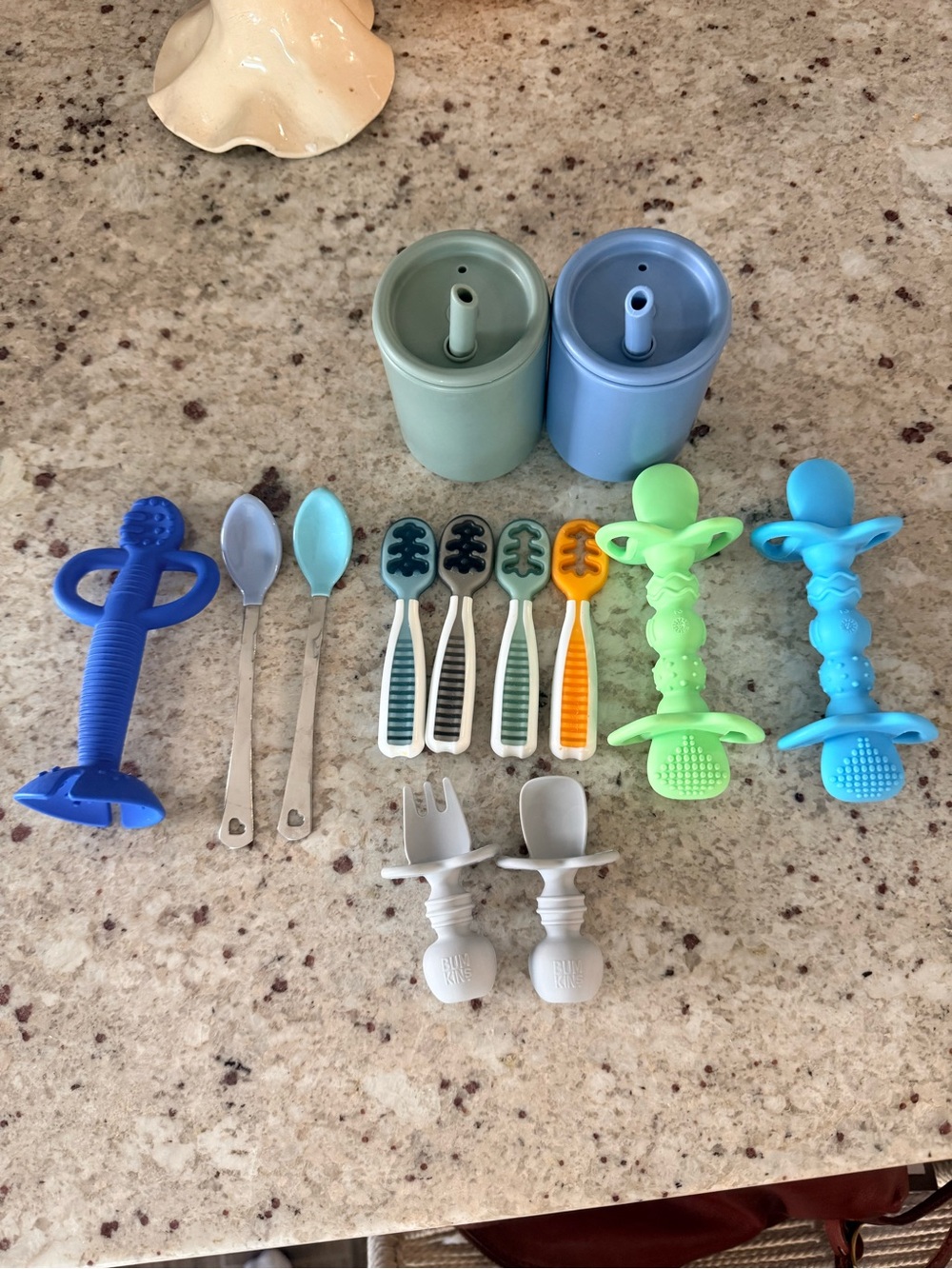 Baby Feeding Bundle – Cups, Spoons, Teethers & Utensils